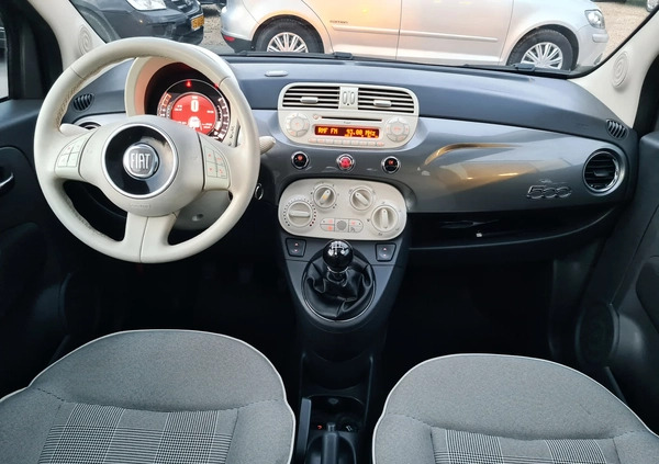 Fiat 500 cena 28999 przebieg: 167972, rok produkcji 2015 z Człopa małe 596